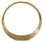 Product Image 3 for Jimena Gold Large Ring Sculpture from Uttermost