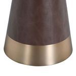 Product Image 6 for Milo Brown Leather Table Lamp from Gabby