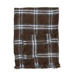 Product Image 1 for Patrick Brown Plaid Throw with Fringe from Creative Co-Op