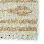 Product Image 8 for Lomita Handmade Striped Light Tan/ Cream Rug from Jaipur 