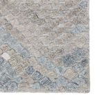 Product Image 4 for Conlan Handmade Dot Gray/ Light Blue Rug from Jaipur 