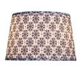 Product Image 4 for Pembrook Blue Medium Tapered Lamp Shade from Currey & Company