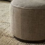 Product Image 11 for Sinclair Manchester Flint Round Ottoman from Four Hands