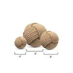 Product Image 3 for Jute Balls (Set Of 3) from Jamie Young