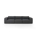 Product Image 4 for Brylee 3-Piece Charcoal Boucle Sectional from Four Hands