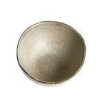 Overhead view focusing on uneven, organic rim shape of Mame Dip Bowl