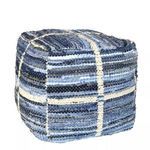 Product Image 1 for Strauss Pouf   Square   Grid Pattern from Homart