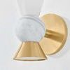 Product Image 5 for Mona Gold Marble Wall Sconce from Mitzi