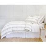 Product Image 3 for Jackson Cream / Grey Linen King Duvet Cover from Pom Pom at Home