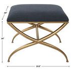 Product Image 4 for Crossing Small Bench from Uttermost