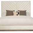 Product Image 2 for King Cream Fabric Modern Meet U In The Middle Bed from Caracole