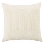 Product Image 4 for Joyce Ivory/ Gold Geometric Pillow from Jaipur 
