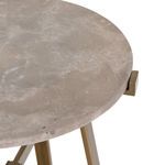 Aline Nightstand Taupe Marble image 7