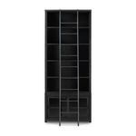 Product Image 11 for Admont Worn Black Veneer Traditional Bookcase with Ladder from Four Hands