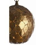 Product Image 1 for Osgood Gold Leaf Iron Pendant from Arteriors