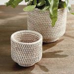 Product Image 7 for Burma Rattan Cachepots, Set Of 2 from Napa Home And Garden