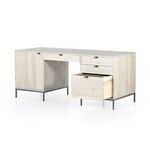 Product Image 23 for Trey Dove Poplar Executive Desk from Four Hands