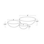 Product Image 6 for Cora Horn Bowl Set from Regina Andrew Design