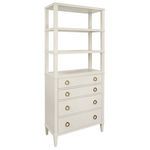 Product Image 2 for Brooke Antique White Etagere from Worlds Away