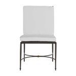 Product Image 14 for Roma Slate Gray Aluminum Side Chair from Summer Classics