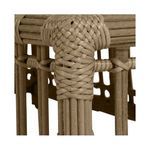 Product Image 17 for Newport Burlap Woven Ottoman from Summer Classics