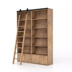 Product Image 7 for Bane Double Bookshelf W/ Ladder Smoked P from Four Hands