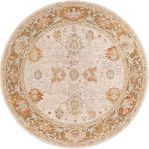 Product Image 1 for Avant Garde Woven Cream / Gold Rug - 5'3" Round from Surya
