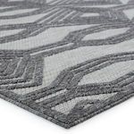 Product Image 4 for Adana Indoor/ Outdoor Trellis Dark Gray/ Silver Rug from Jaipur