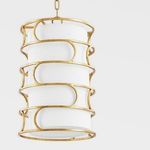 Product Image 3 for Reedley Steel 3-Light Pendant - Vintage Gold from Troy Lighting