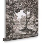 Product Image 4 for Bodenham Etching Charcoal Wallpaper from Graham & Brown