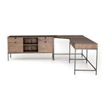 Product Image 14 for Trey Auburn Poplar Desk System With Filing Credenza from Four Hands