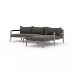 Sherwood Outdoor 2 Piece Sectional, Weathered Grey image 1