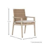 Product Image 6 for Pointe Dining Arm Chair from Summer Classics