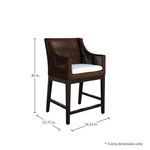 Product Image 17 for Peninsula Mahogany Counter Stool from Summer Classics