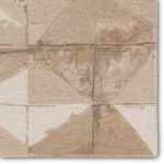 Product Image 4 for Agate Handmade Geometric Taupe/ Cream Rug - 18" Swatch from Jaipur 