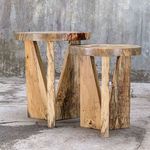 Product Image 4 for Nadette Natural Nesting Tables, Set of 2 from Uttermost