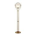 Product Image 6 for Metropolis Metallic Champagne Floor Lamp from Currey & Company