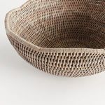 Product Image 3 for Burma Rattan Scalloped Edge Bowl from Napa Home And Garden