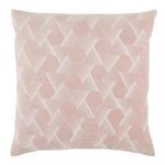 Product Image 4 for Jacques Geometric Blush/ Silver Throw Pillow 22 inch from Jaipur 