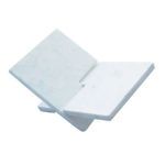 Product Image 3 for Interlocking White Marble Book Holder from Bloomingville