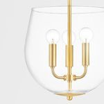 Product Image 1 for Bobbi 3 Light Semi Flush Mount from Mitzi