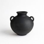 Product Image 2 for Black Terracotta Vase from BIDKHome