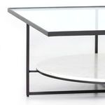 Product Image 4 for Gia Coffee Table Polished White Marble from Four Hands