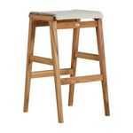 Product Image 1 for Coast Teak 30" Backless Bar Stool from Summer Classics