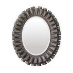 Product Image 1 for Ruffled Oval Mirror from Elk Home