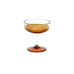 Product Image 1 for Tarifa Amber Coupe Glass 6 fl oz Borosilicate Glass from BIDKHome