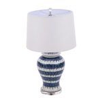 Product Image 2 for Blue & White Drip Table Lamp from Legend of Asia