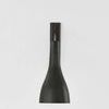 Northford Wall Sconce viewed from front with shade facing down, arm folded inward against wall