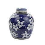 Opposite side angled view showing full rounded shape and flower pattern layout