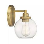 Product Image 2 for Carson Warm Brass 1 Light Bath from Savoy House 